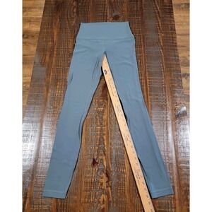 Lululemon Womens Align High Rise Pant Leggings 28" Size 4 Willow Leaf Nulu Soft